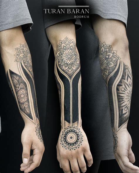 Geometric Mandala Tattoo For Arm Geometrik Kol D Vmesi Mandala