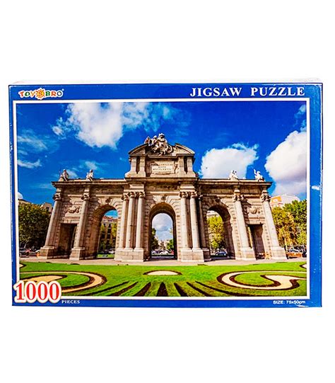 Puzzle 1000 piezas rompecabezas clásico para adultos 75 x 50 cm