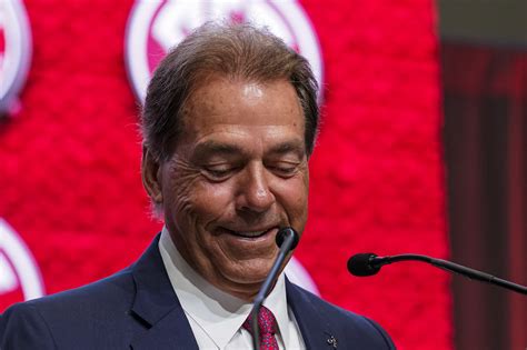 Nick Saban Has Perfect Response When Asked If Any Alabama Players Remind Him Of Himself At Kent