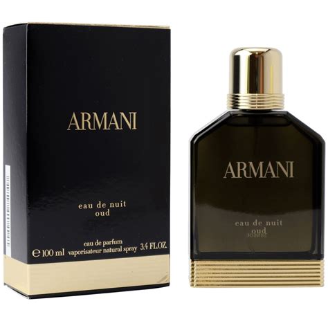 Giorgio Armani Eau De Nuit Oud Pour Homme Eau De Parfum Spray 100 Ml