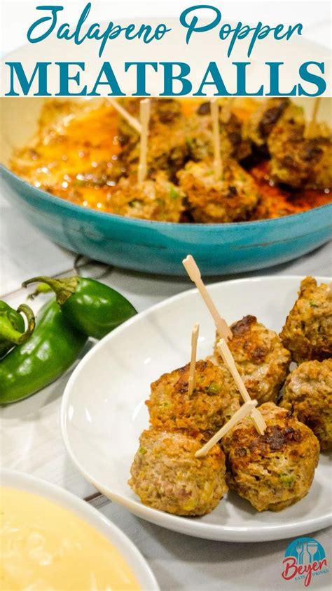 Jalapeño Popper Meatballs With Low Carb Cheese Sauce En 2024