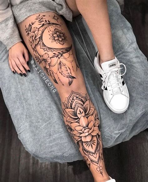 Dont Know Who This Is But Dang Leg Tattoos Women Thigh Tattoos