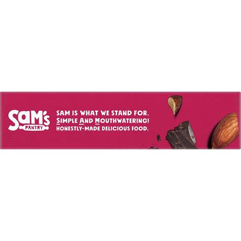 Sam S Pantry Choc Cranberry With Roasted Almonds Nut Bar Pack