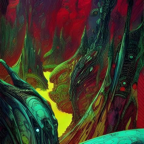 Strange Alien World Ai Generated Artwork Nightcafe Creator