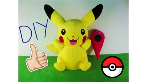 Como Hacer A Pikachu How To Make Pikachu Plush Loou Youtube