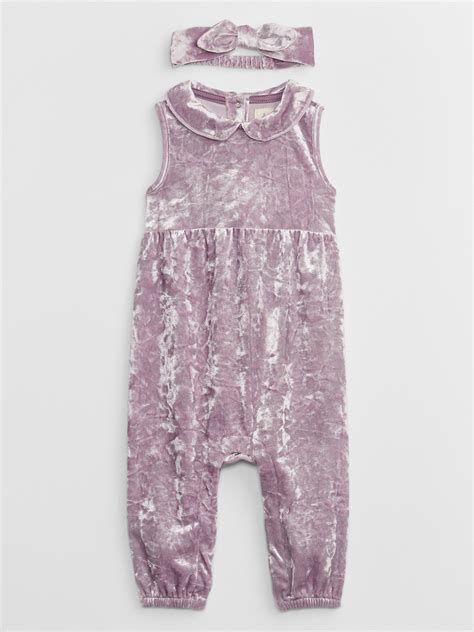 Baby Recycled Velour Two Piece Outfit Set Gap Factory