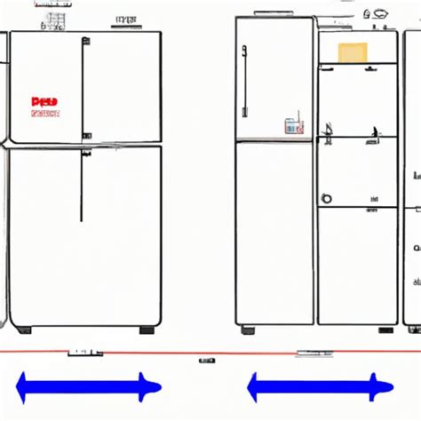 What Is Counter Depth Refrigerator Size A Guide To Understanding Different Refrigerator Sizes