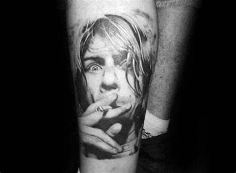 60 Nirvana Tattoo Designs For Men - Rock Band Ink Ideas