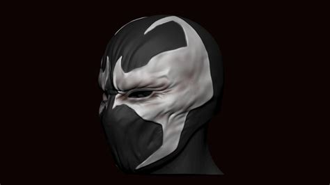 Spawn Comics Mask - 3D Model by blackstar90