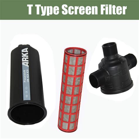 Three Inch T Type Screen Irrigation Filter System China Irrigation