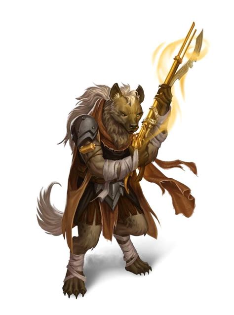 Male Gnoll Gunslinger Inventor Palzu Jax Pathfinder 2e Pfrpg Pfsrd