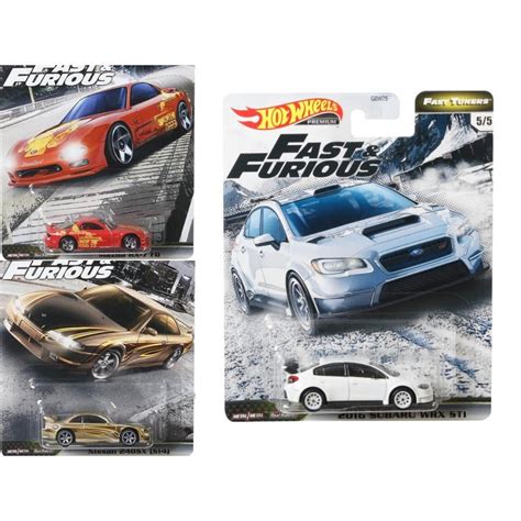 Jual Hot Wheels Fast Furious Tuners Mazda Rx Rx Rx Subaru Wrx