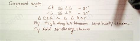 Solved Check Your Understanding A Prove The Similar Triangle By