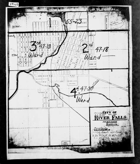 Census Enumeration District Maps Wisconsin Pierce County