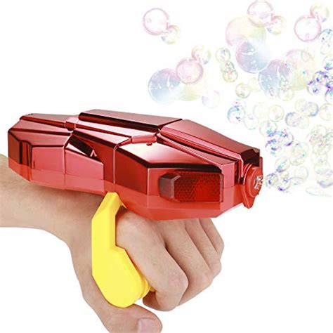 Snagshout Auney Handheld Bubble Machine With Light Automatic Arm