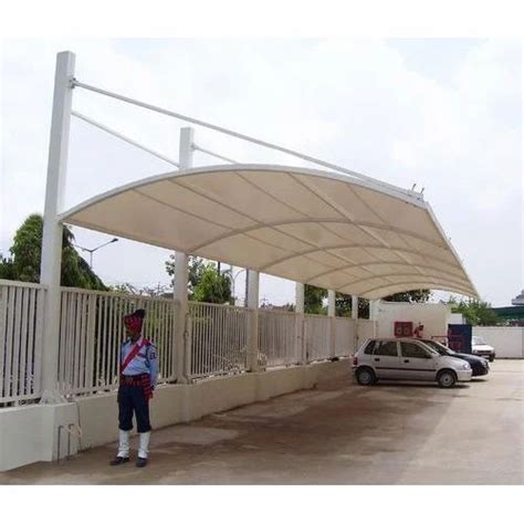 PVC Dome Tensile Structure Car Parking Shed For House Paint Coated At