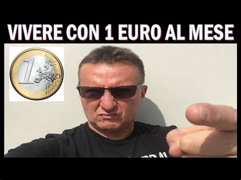 Come Vivere Con Solo Euro Al Mese Lo Spiega Lambrenedetto