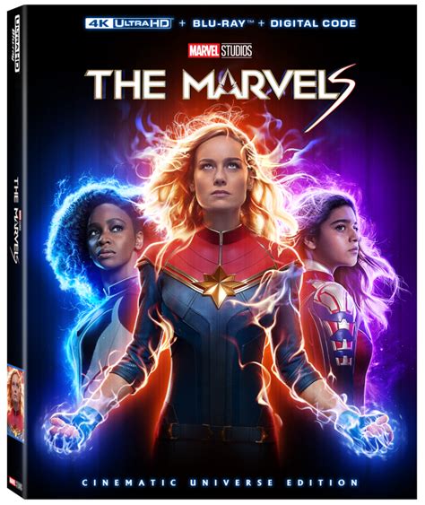 The Marvels Blasts To 4k Uhd Blu Ray And Blu Ray February 13th High Def Digest