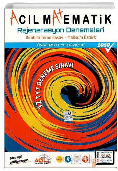 TYT Acil Matematik Rejenerasyon 12 li Denemeleri Acil Yayınları