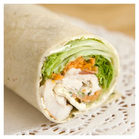 Smoked Chicken Wraps Copenhagen Bakery