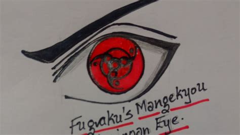 Drawing How To Draw Easy Way To Draw Fugaku S Mangekyou Sharingan Eye