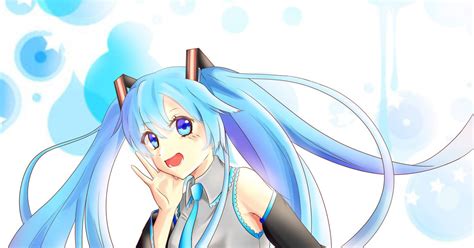 初音ミク おーいっ！！ 天乃まほのイラスト Pixiv