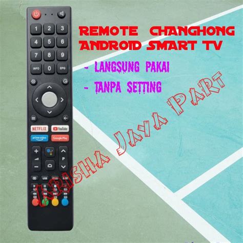 Jual Remote Changhong Android Smart TV Shopee Indonesia