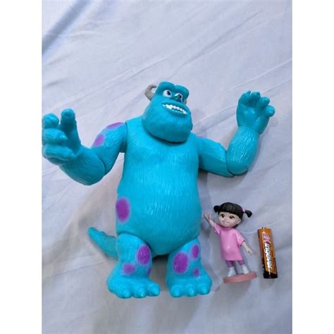 monsters inc boo and sully authentic with markings | Shopee Philippines