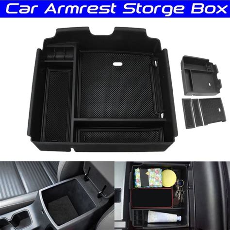 Car Central Console Armrest Storage Box Holder Interior Organizer Glove