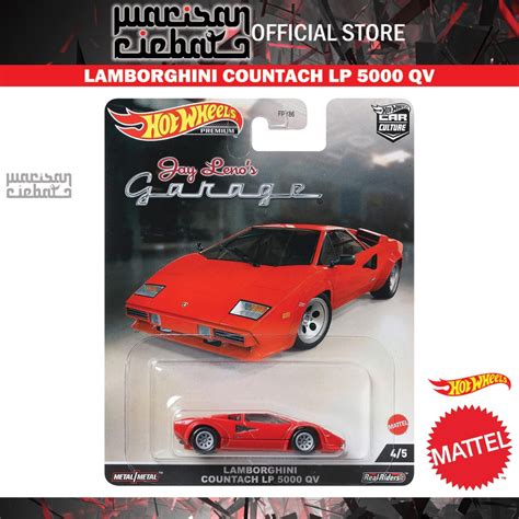 Hot Wheels Premium Jay Leno S Garage Lamborghini Countach QV Shopee Philippines
