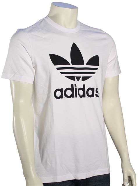 Adidas Original Trefoil T Shirt White For Sale At 1614602