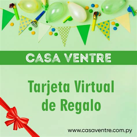 Tarjeta de regalo Feliz cumpleaños Casa Ventre Comercial