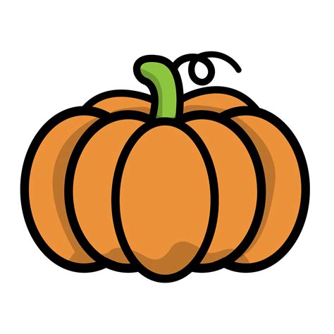 Free Color Pumpkin Icon 9585477 PNG With Transparent Background