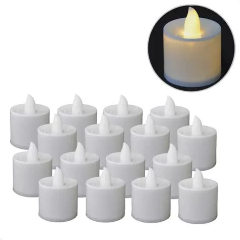 Velas Decorativas Led Amarillas Con Bater A Meses Sin Inter S