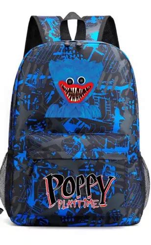 Mochila Escolar Diseño Huggy Wuggy Poppy Playtime Cuotas sin interés