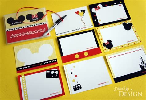 Designed to Sign: DIY Disney Autograph Book