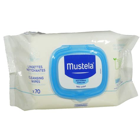 Mustela Lingettes Nettoyantes Sans Paraben X Peau Normale