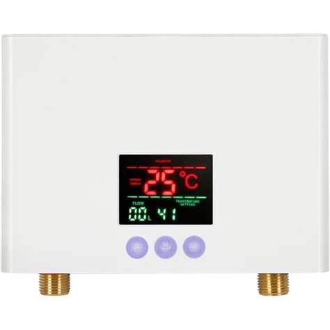 Chauffe Eau Instantané 3Kw Mini Chauffe Eau Électrique Sans Réservoir