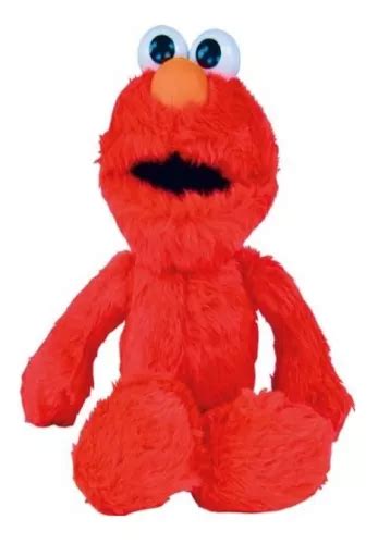 Peluche Elmo Cm Plaza Sesamo Original Meses Sin Inter S