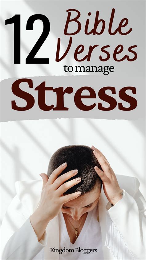 12 Bible Verses To Manage Stress Artofit