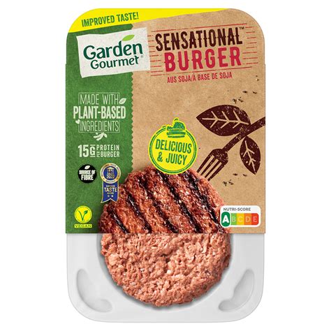 Sensational Burger Garden Gourmet Vegan Burger