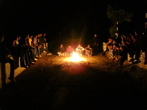 Outdoor Adventures: Night Camping near Choral dam