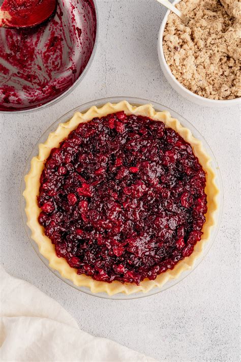 Easy Cranberry Pie Filling Recipe Tasty Treats And Eats