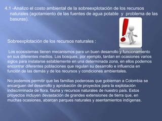 Sobreexplotacion De Los Recursos Naturales Ppt