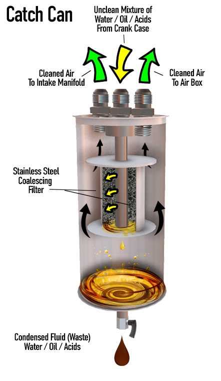 Understanding The Pcv Catch Can System A Diagram