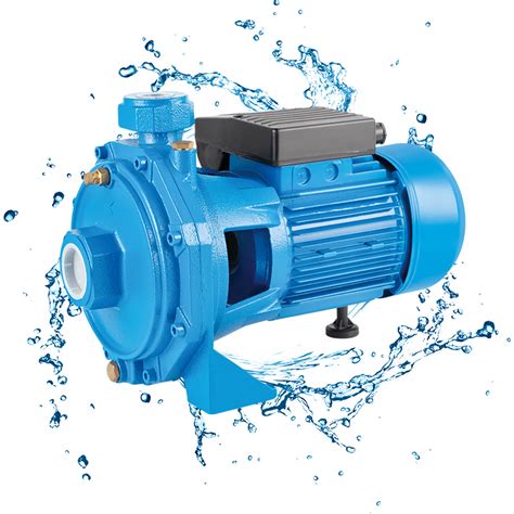 Electric Motor Centrifugal Pumps 1 5kw 2HP Brass Double Impeller Water