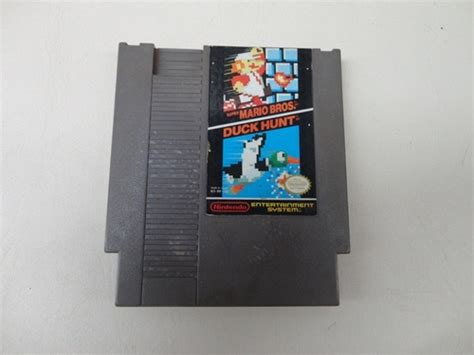 Cartucho Original Super Mario Bros Duck Hunt Nes 72 Pinos Mercadolivre