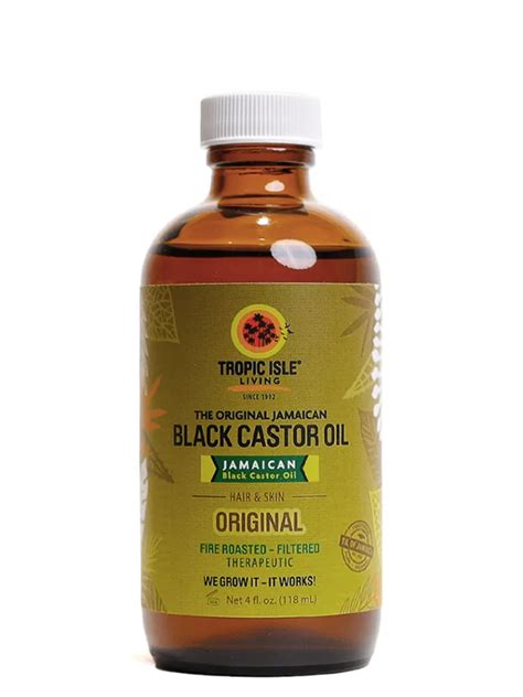 Tropic Isle Living Jamaican Black Castor Oil Original Oz Africana