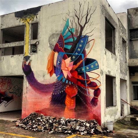 Curiot New Street Art Mural For Proyecto Frágil In Mexico ...