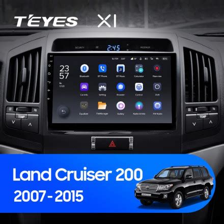 Штатная магнитола Teyes X1 2 32 Gb Toyota Land Cruiser 11 200 2007 2015